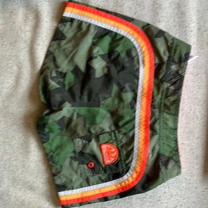Boys Sumdek camo swim, size 8
